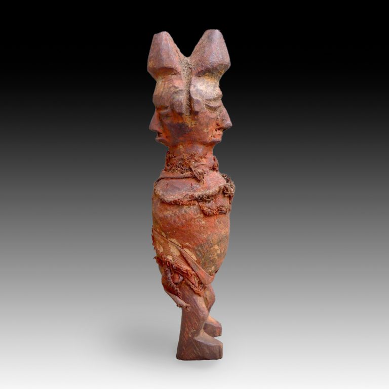 A Yaka janus figure